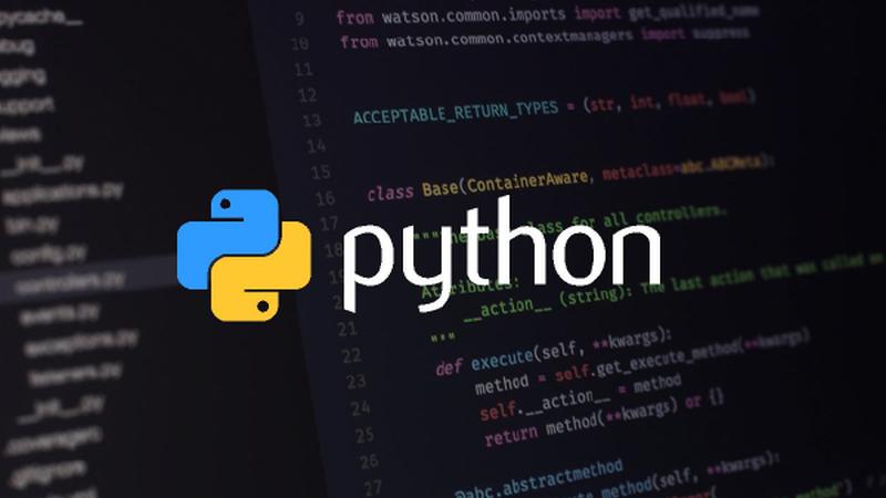 البرنامج التدريبي في تعلم لغة برمجة بايثون (Python)